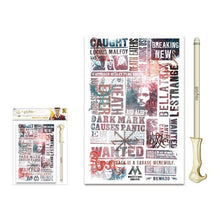 Harry Potter Daily Prophet Newspaper Journal with Wand Pen - Create Marketplace