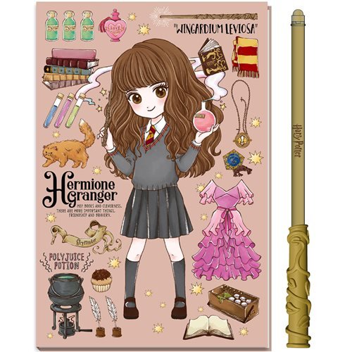 Harry Potter Hermione Granger Journal with Wand Pen - Create Marketplace