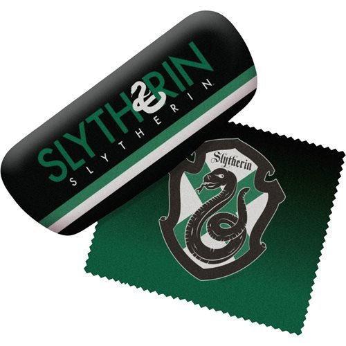 Harry Potter Slytherin Eyeglasses Case with Cleaning Cloth - Create Marketplace