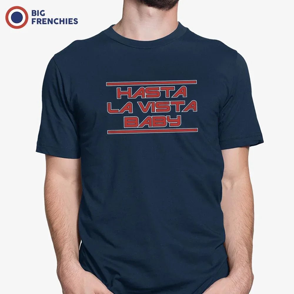 Hasta La Vista Baby Men's Organic Cotton Tee - Create Marketplace