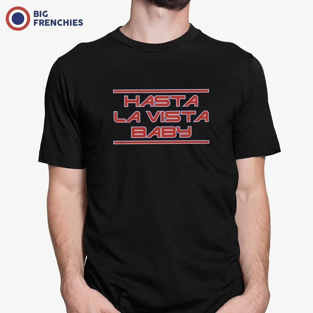 Hasta La Vista Baby Men's Organic Cotton Tee - Create Marketplace
