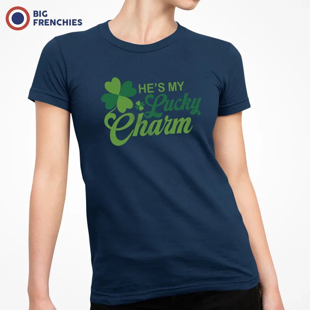 He Is My Lucky Charm Women's Organic Cotton Tee - Create Marketplace
