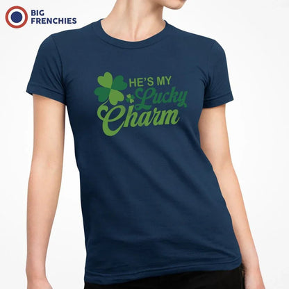 He Is My Lucky Charm Women's Organic Cotton Tee - Create Marketplace