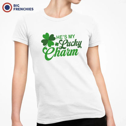 He Is My Lucky Charm Women's Organic Cotton Tee - Create Marketplace