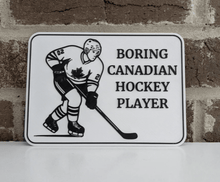 Heated Rivalry Hockey Player Sign - Create Marketplace