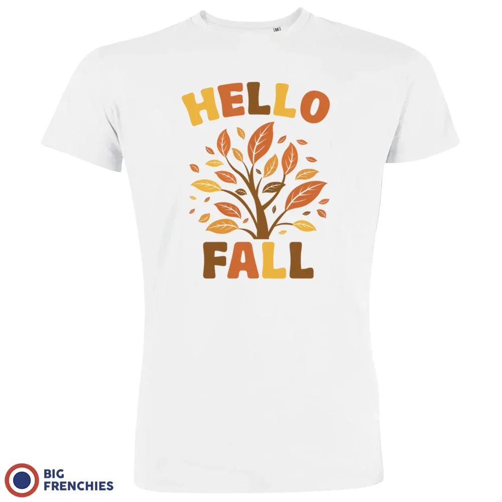 Hello Fall Men's Organic Cotton Tee - Create Marketplace