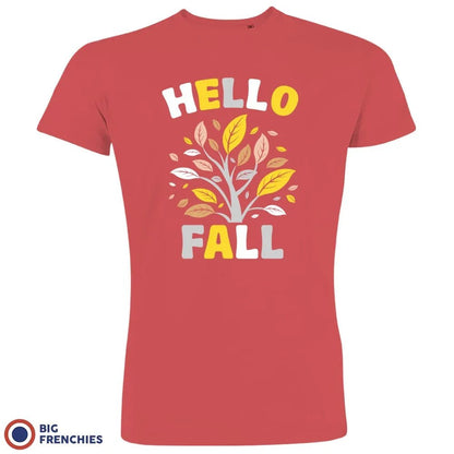 Hello Fall Men's Organic Cotton Tee - Create Marketplace