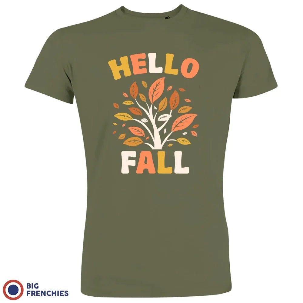 Hello Fall Men's Organic Cotton Tee - Create Marketplace