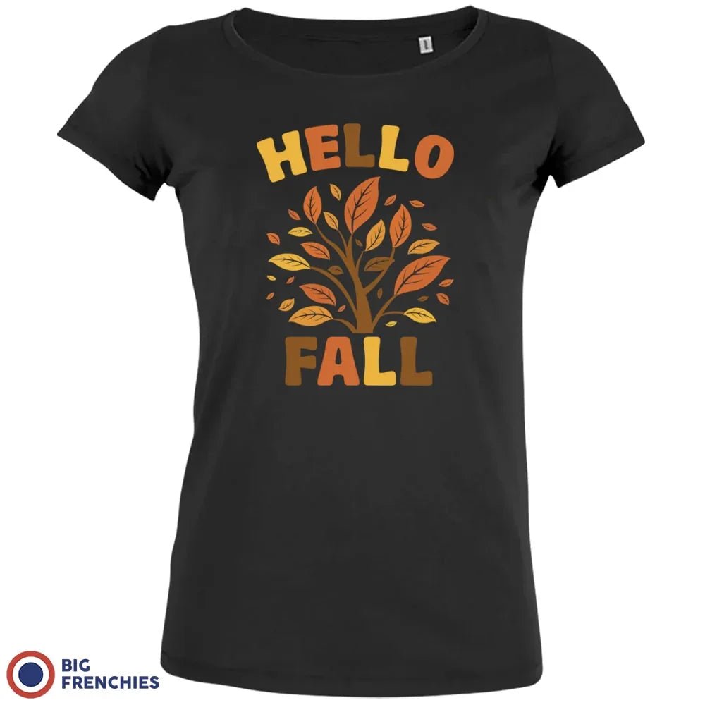 Hello Fall Women's Organic Cotton Tee - Create Marketplace