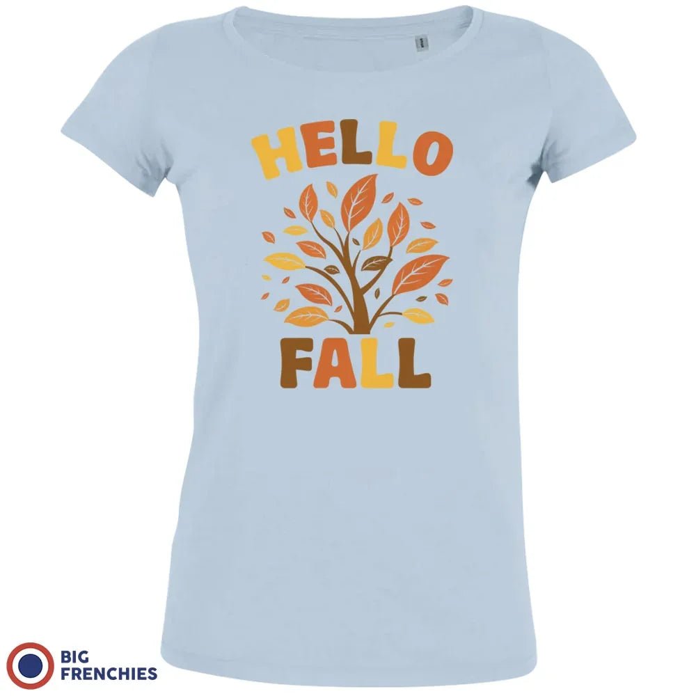 Hello Fall Women's Organic Cotton Tee - Create Marketplace