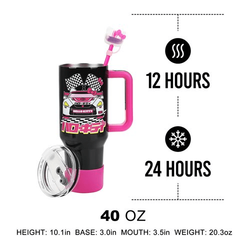 Hello Kitty and Friends Tokyo Speed 40 oz. Stainless Steel Tumbler - Create Marketplace