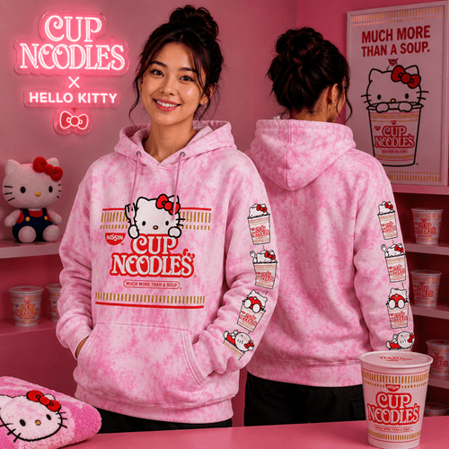HELLO KITTY CUP NOODLES HOODIE - Create Marketplace
