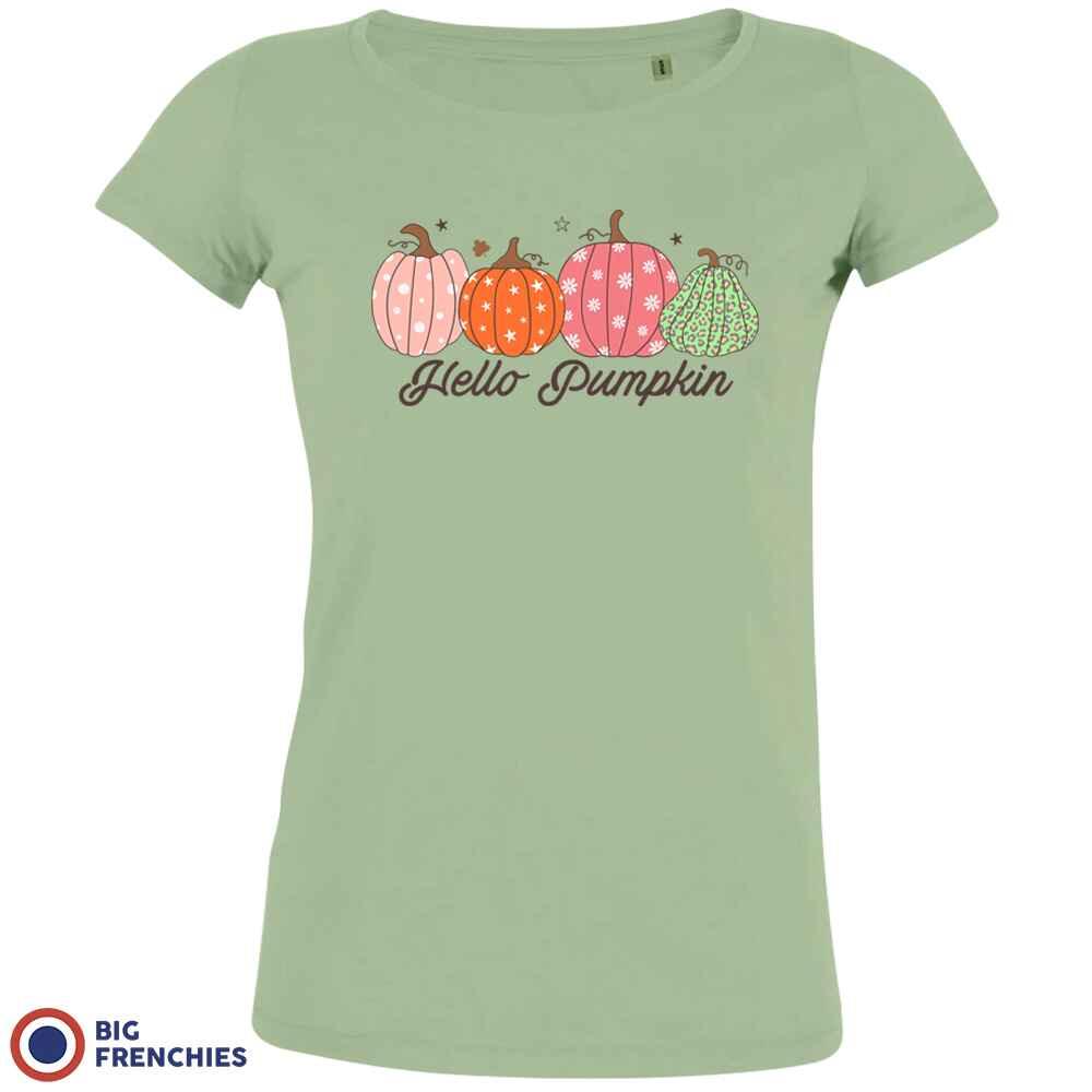 Hello Pumpkin Women's Organic Cotton Tee - Create Marketplace