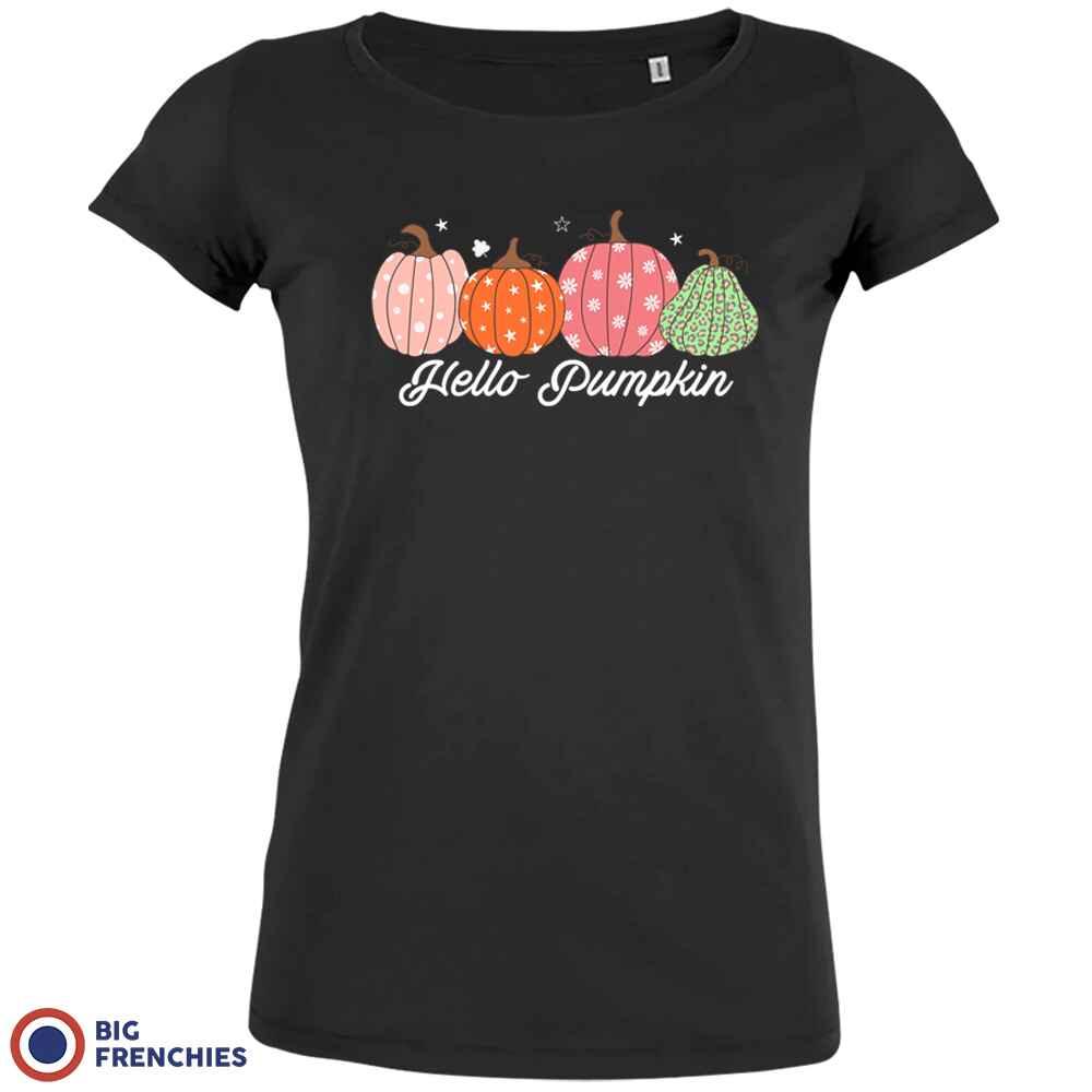 Hello Pumpkin Women's Organic Cotton Tee - Create Marketplace