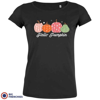 Hello Pumpkin Women's Organic Cotton Tee - Create Marketplace