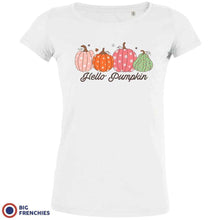 Hello Pumpkin Women's Organic Cotton Tee - Create Marketplace