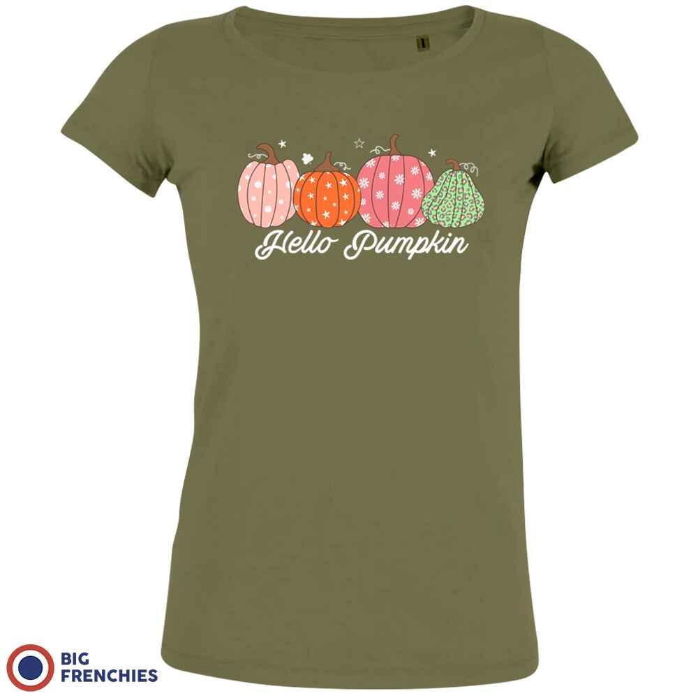 Hello Pumpkin Women's Organic Cotton Tee - Create Marketplace