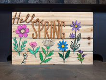 Hello Spring Sign - Create Marketplace