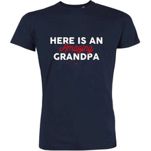 Here Is An Amazing Grandpa Men's Organic Tee - Create Marketplace