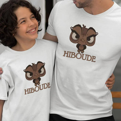 Hiboude Dad and Child Organic Cotton T-Shirts family Set (Set of 2) - Create Marketplace
