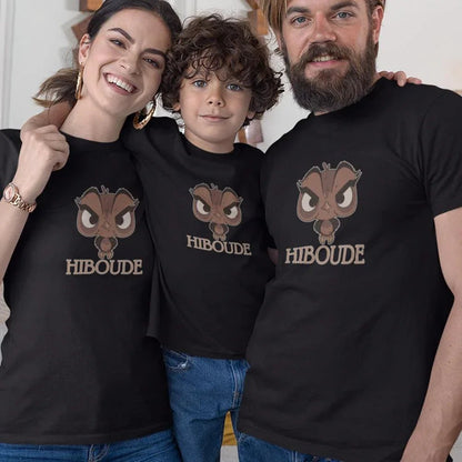 Hiboude Matching Organic Cotton T-Shirts Family Set (Set of 3) - Create Marketplace