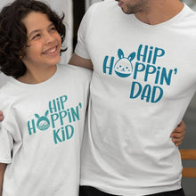 Hip Hoppin' Dad and Child Organic Cotton T-Shirts Family Set (Set of 2) - Create Marketplace