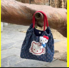 HK blue denimbag - Create Marketplace