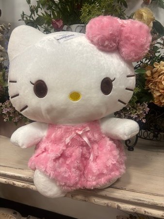 HK pink dress plush - Create Marketplace