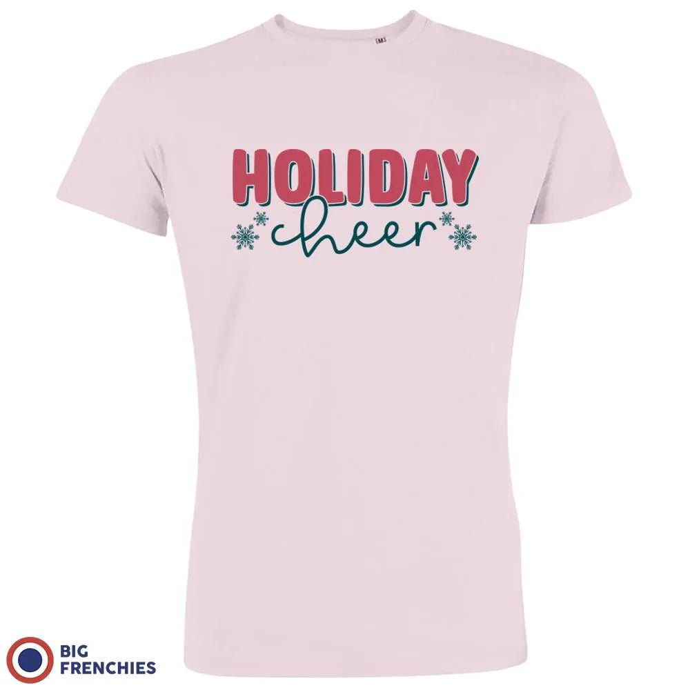 Holiday Cheer Christmas Men's Organic Cotton Tee - Create Marketplace