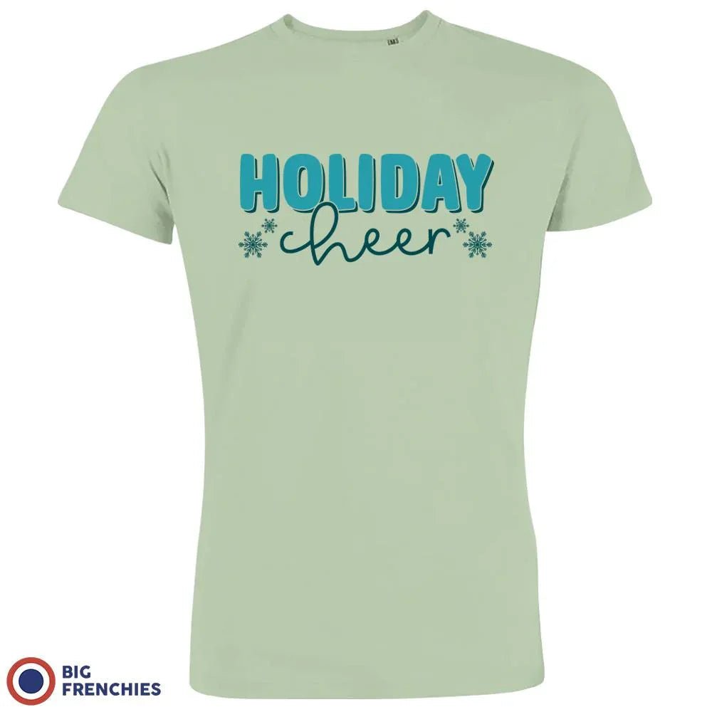 Holiday Cheer Christmas Men's Organic Cotton Tee - Create Marketplace