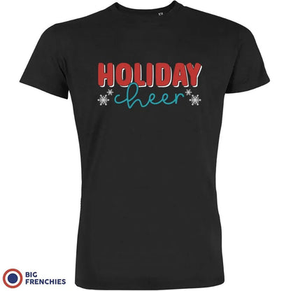 Holiday Cheer Christmas Men's Organic Cotton Tee - Create Marketplace