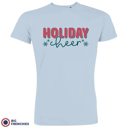 Holiday Cheer Christmas Men's Organic Cotton Tee - Create Marketplace