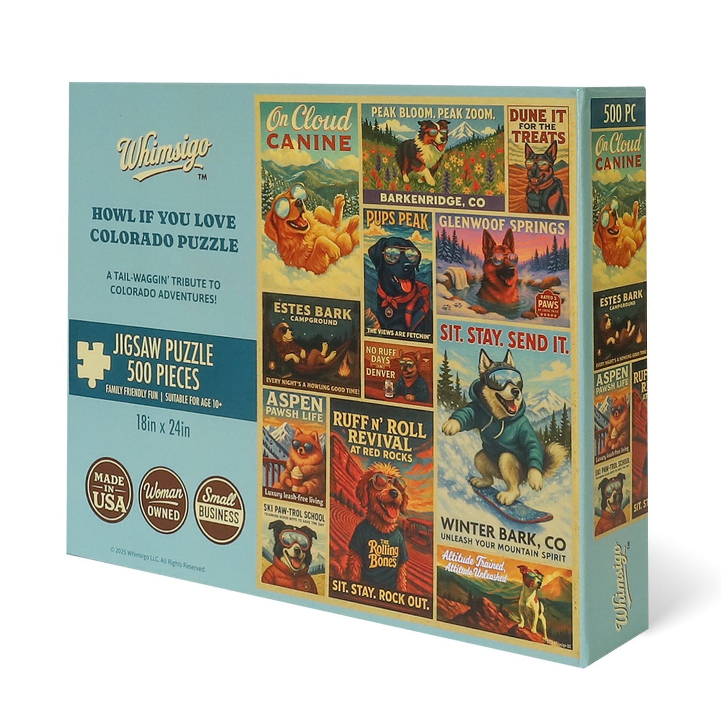 Howl If You Love Colorado Puzzle - Create Marketplace