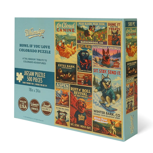 Howl If You Love Colorado Puzzle - Create Marketplace