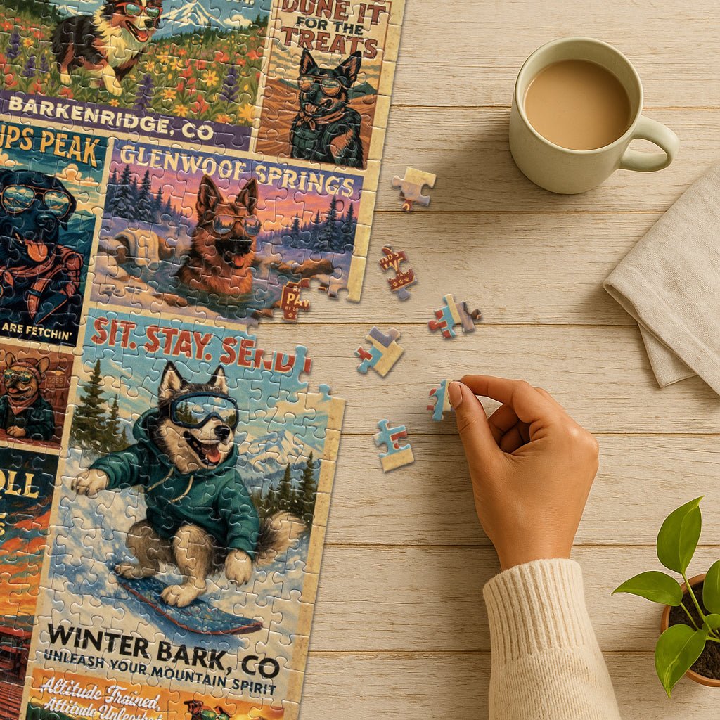 Howl If You Love Colorado Puzzle - Create Marketplace