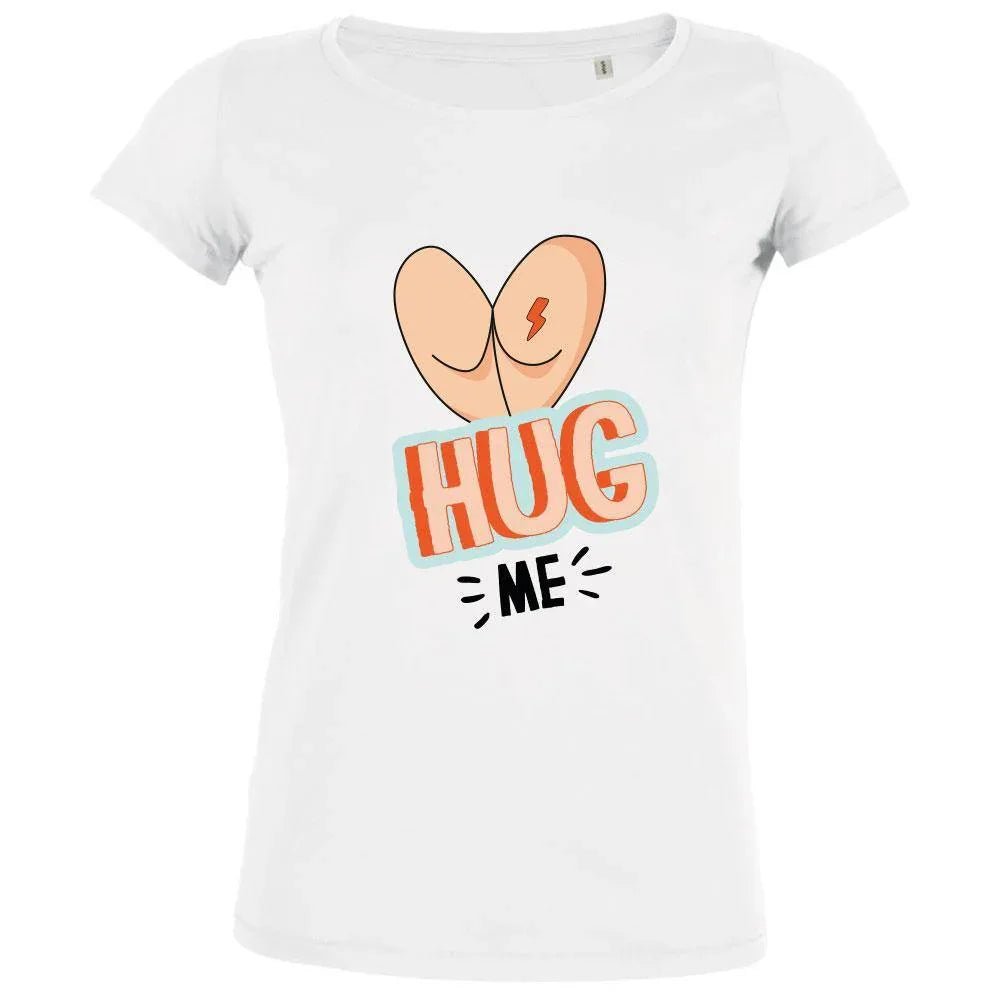 Hug Me Women's Organic Tee - Create Marketplace
