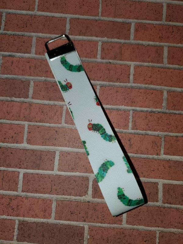 Hungry Caterpillar Keychain - Create Marketplace