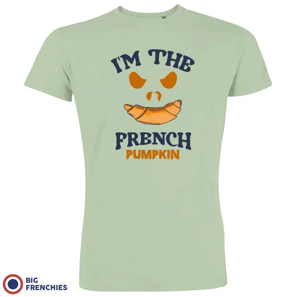I Am The French Pumpkin Halloween Men's Organic Cotton Tee - Create Marketplace