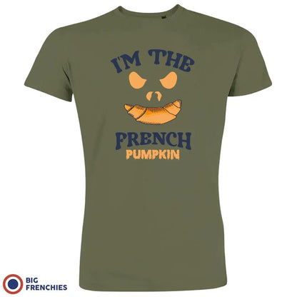 I Am The French Pumpkin Halloween Men's Organic Cotton Tee - Create Marketplace