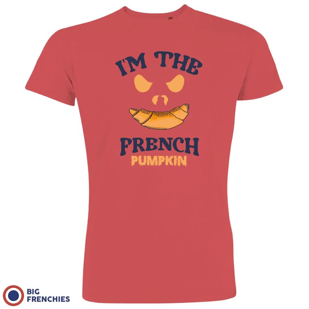 I Am The French Pumpkin Halloween Men's Organic Cotton Tee - Create Marketplace