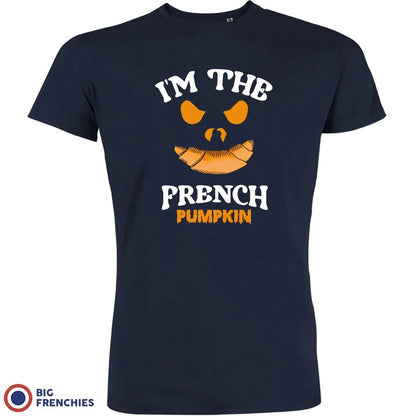 I Am The French Pumpkin Halloween Men's Organic Cotton Tee - Create Marketplace