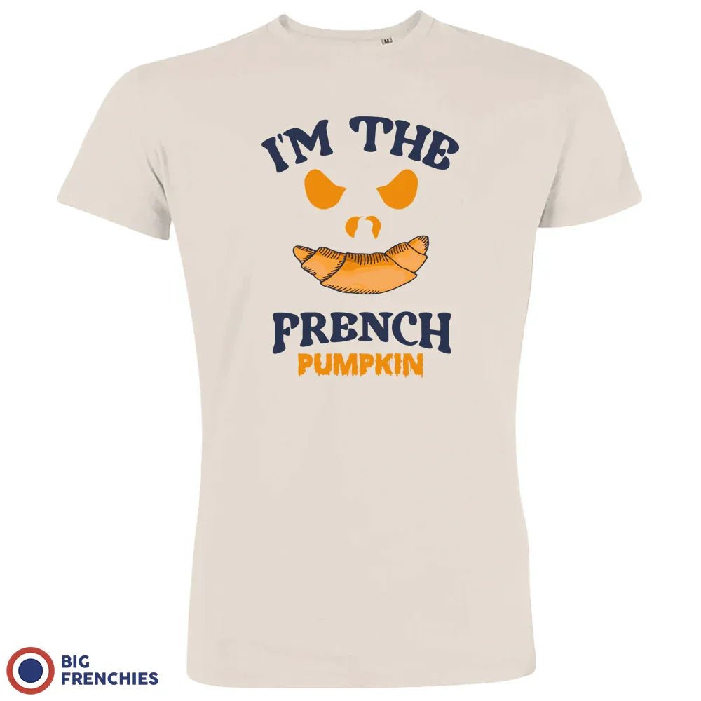 I Am The French Pumpkin Halloween Men's Organic Cotton Tee - Create Marketplace