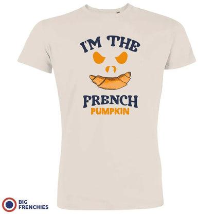 I Am The French Pumpkin Halloween Men's Organic Cotton Tee - Create Marketplace