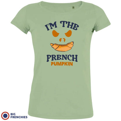 I Am The French Pumpkin Halloween Women's Organic Cotton Tee - Create Marketplace