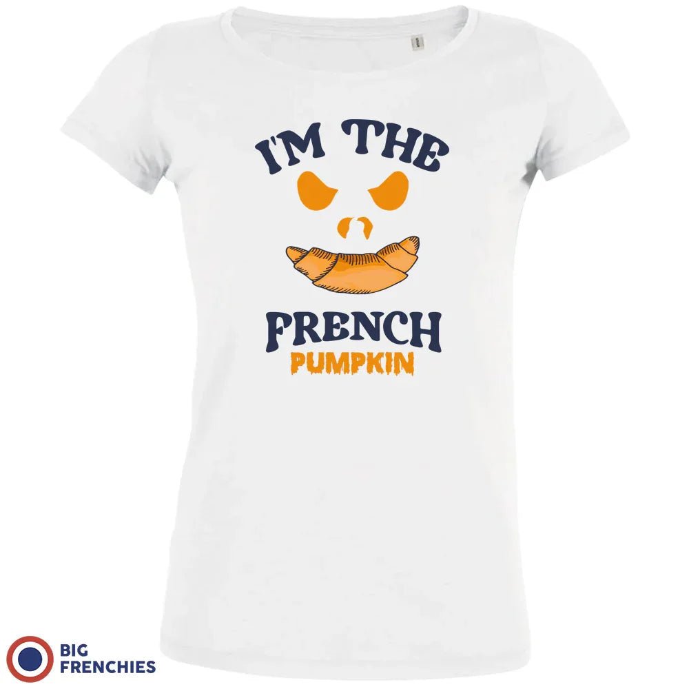 I Am The French Pumpkin Halloween Women's Organic Cotton Tee - Create Marketplace