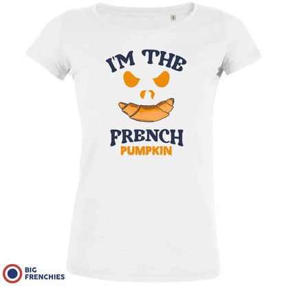 I Am The French Pumpkin Halloween Women's Organic Cotton Tee - Create Marketplace