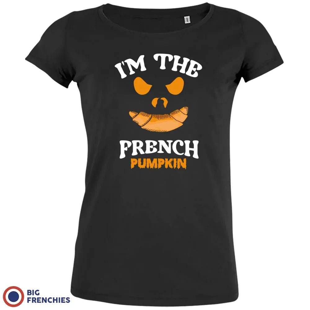 I Am The French Pumpkin Halloween Women's Organic Cotton Tee - Create Marketplace