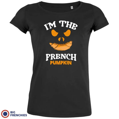 I Am The French Pumpkin Halloween Women's Organic Cotton Tee - Create Marketplace