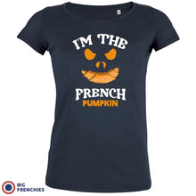 I Am The French Pumpkin Halloween Women's Organic Cotton Tee - Create Marketplace