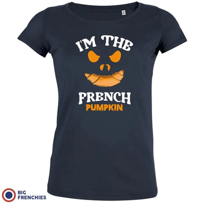 I Am The French Pumpkin Halloween Women's Organic Cotton Tee - Create Marketplace